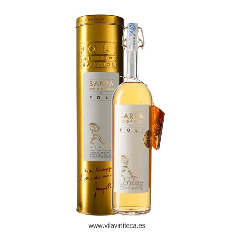 Grappa Poli Sarpa Oro 70 Cl Grappa Poli Sarpa Oro 70 Cl