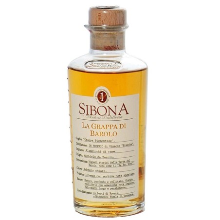 Grappa Sibona Di Barolo 50 Cl