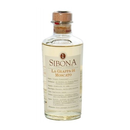 Grappa Sibona Di Moscato 0,50
