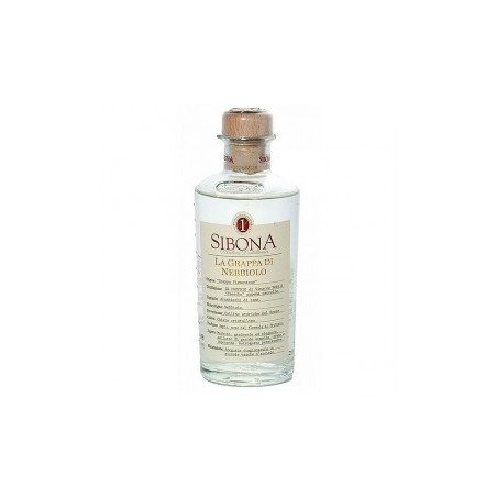 Grappa Sibona-di Nebbiolo 50 Cl