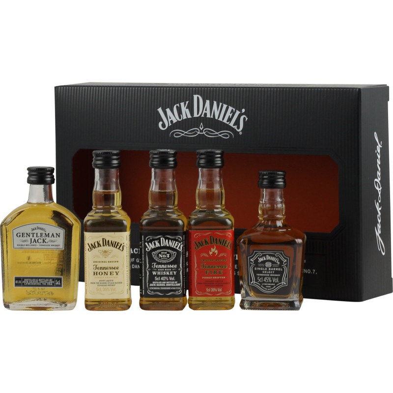 Jack Daniels Pack 5 Mini Jack Daniels Pack 5 Mini