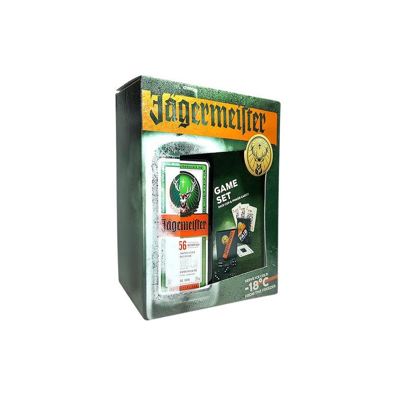 Jagermeister Gameset 70 Cl Jagermeister Gameset 70 Cl