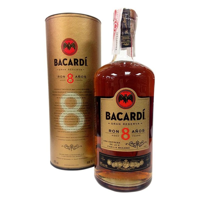 Ron Bacardi 8 Años Lt
